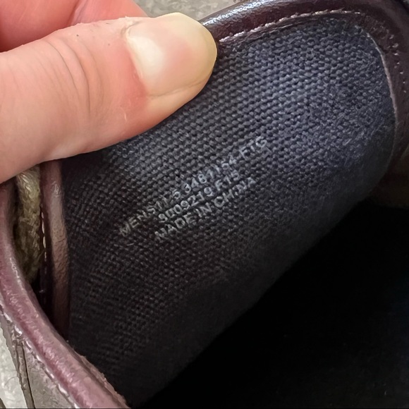 FRYE Ryan Leather Sneakers Casual Shoes Military Green - Picture 9 of 9